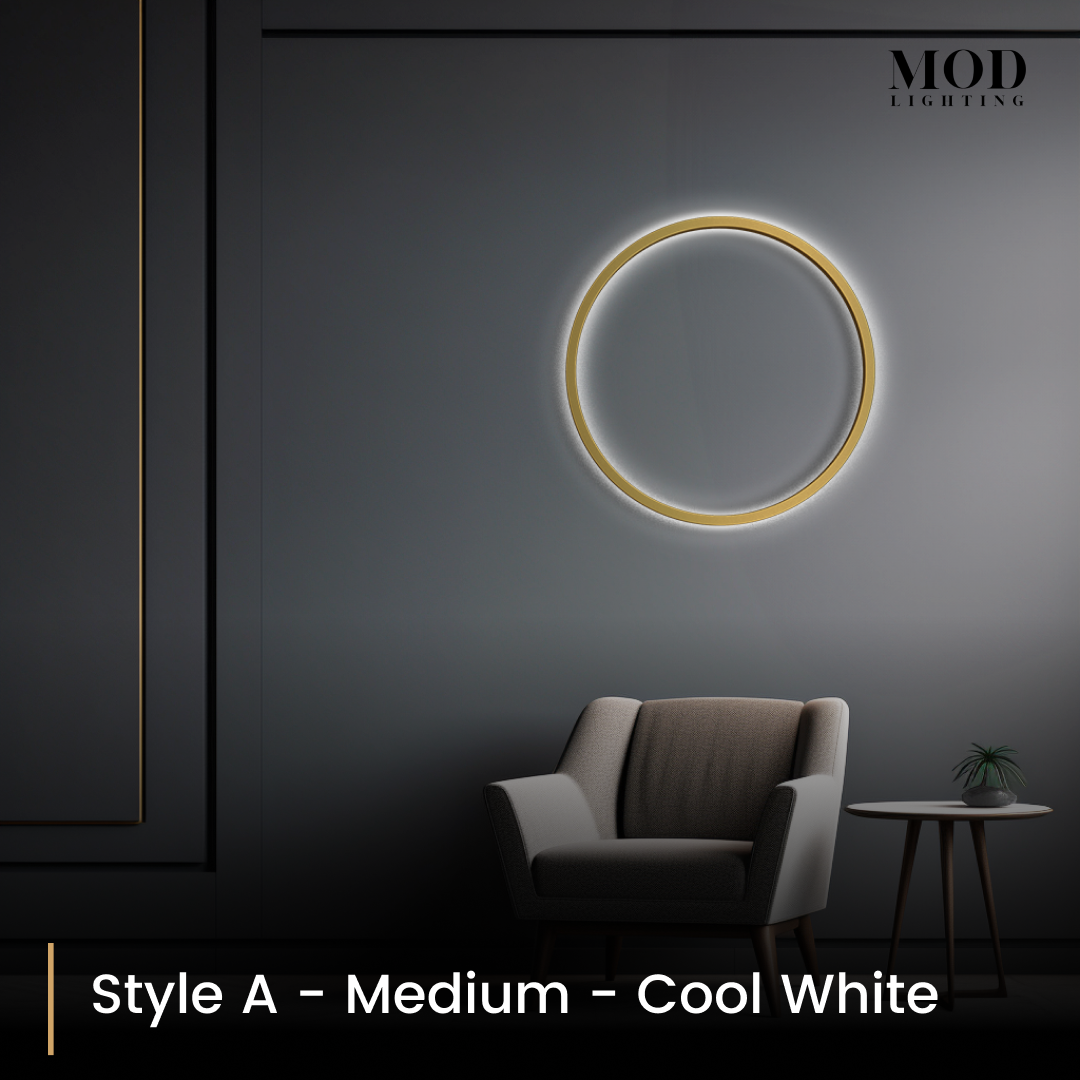 Style A - Gold,cool white