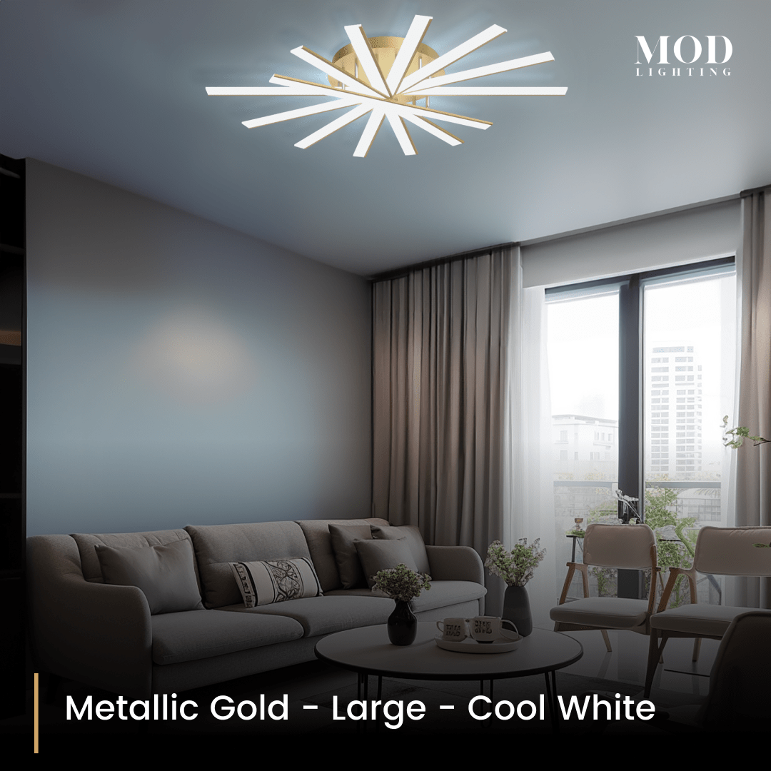 Metallic Gold,Cool White