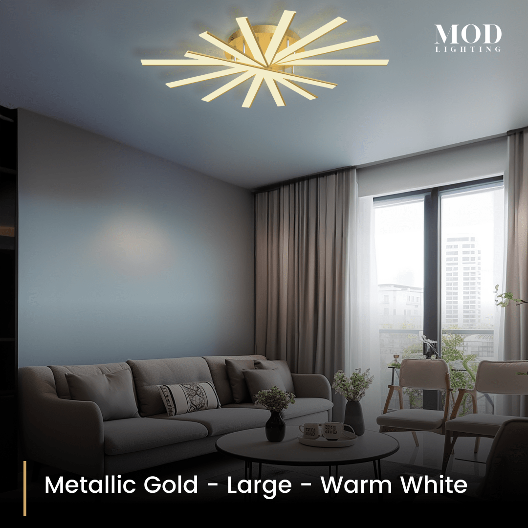 Metallic Gold,Warm White